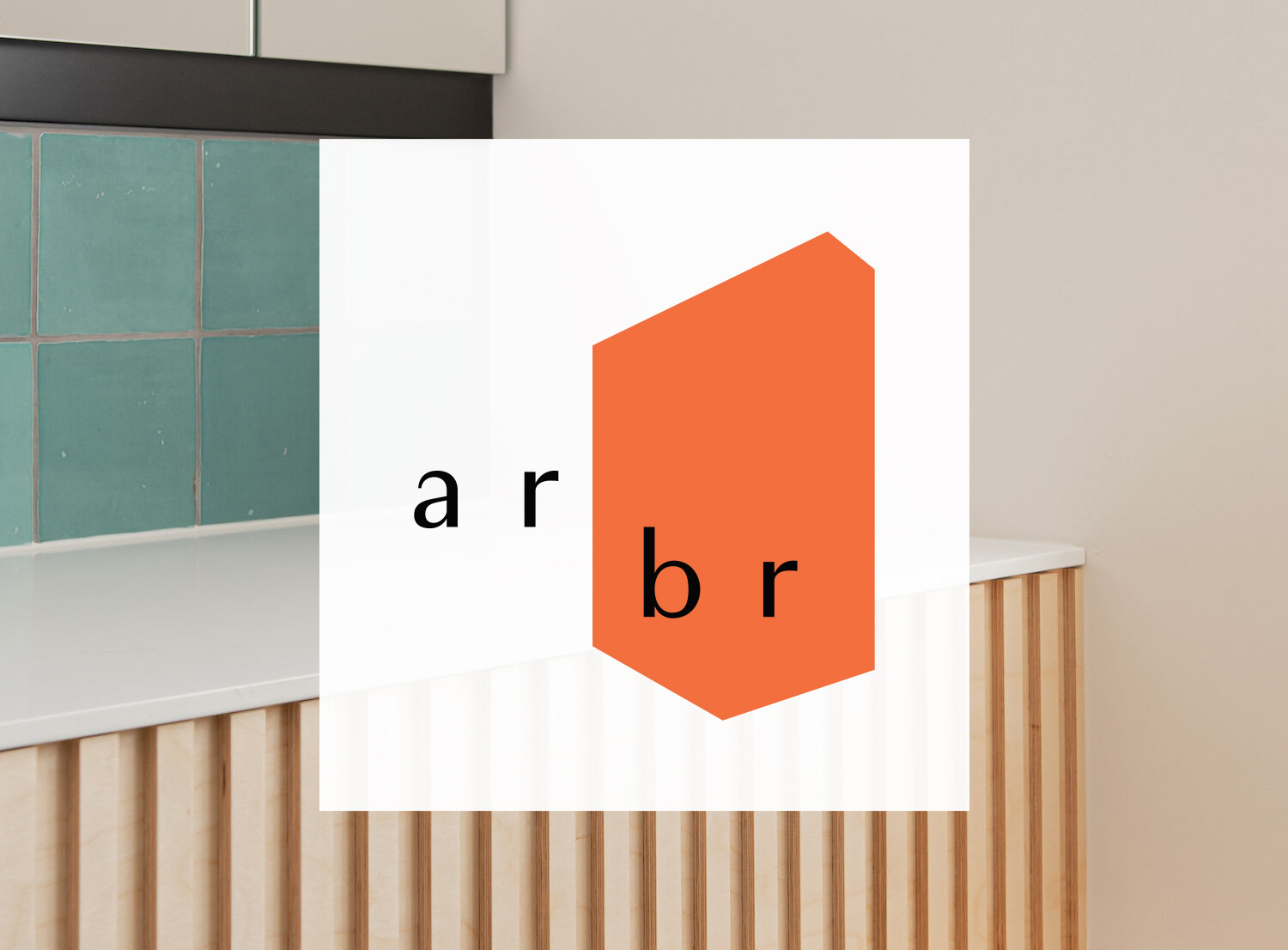 Logotype pour arbr, studio d'architecture à Nancy