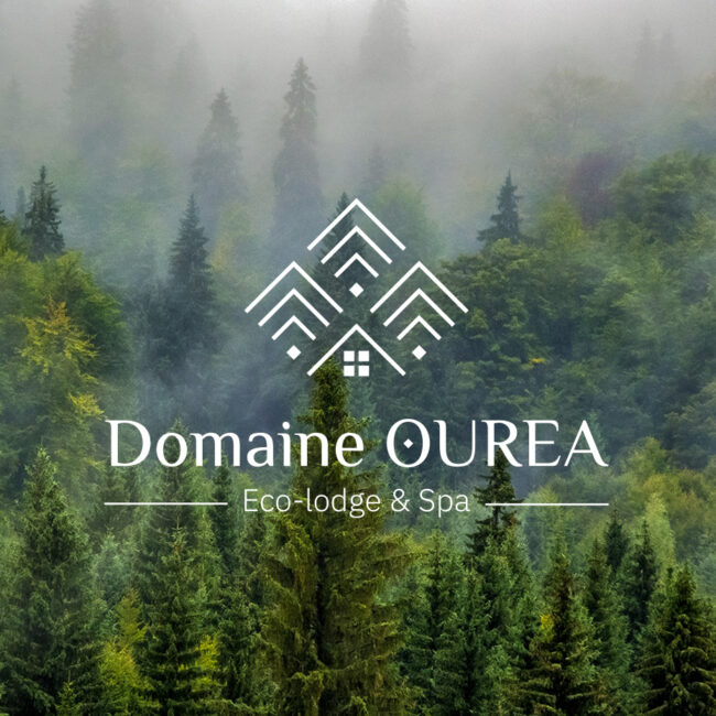 Logo pour le domaine Ourea, ecolodges & spa
