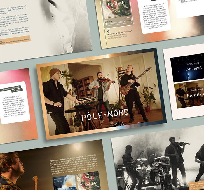 presentation - commoniqué de presse - presskit - groupe de post rock pole nord band