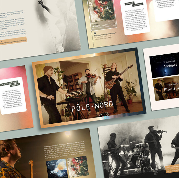 presentation - commoniqué de presse - presskit - groupe de post rock pole nord band