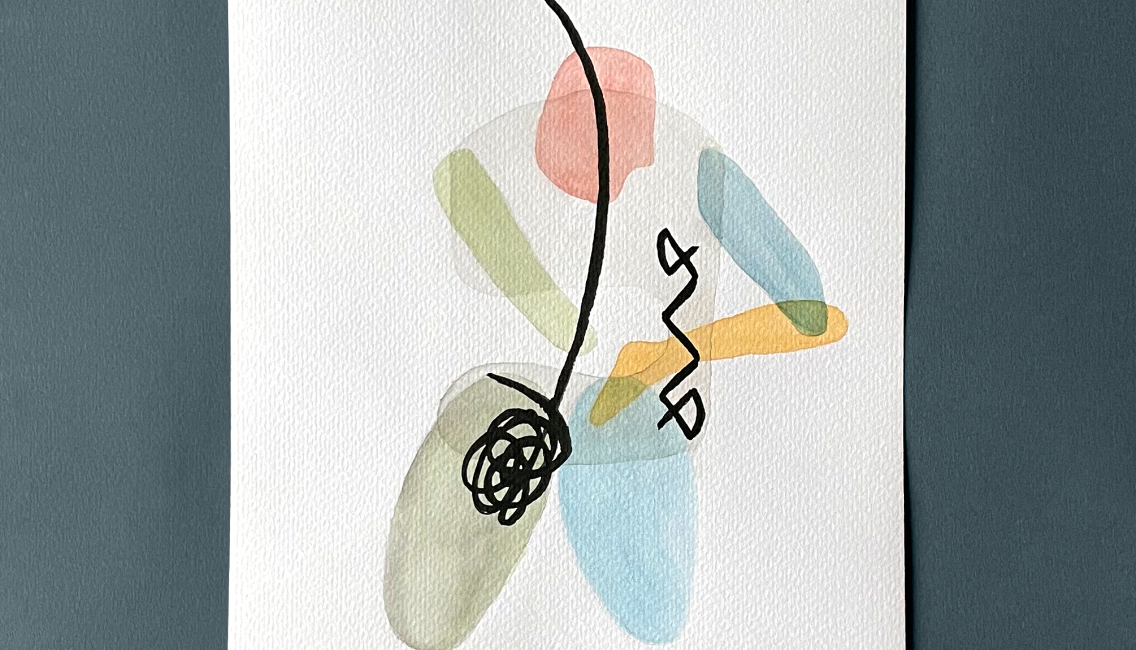 cartographie douleur - aquarelles